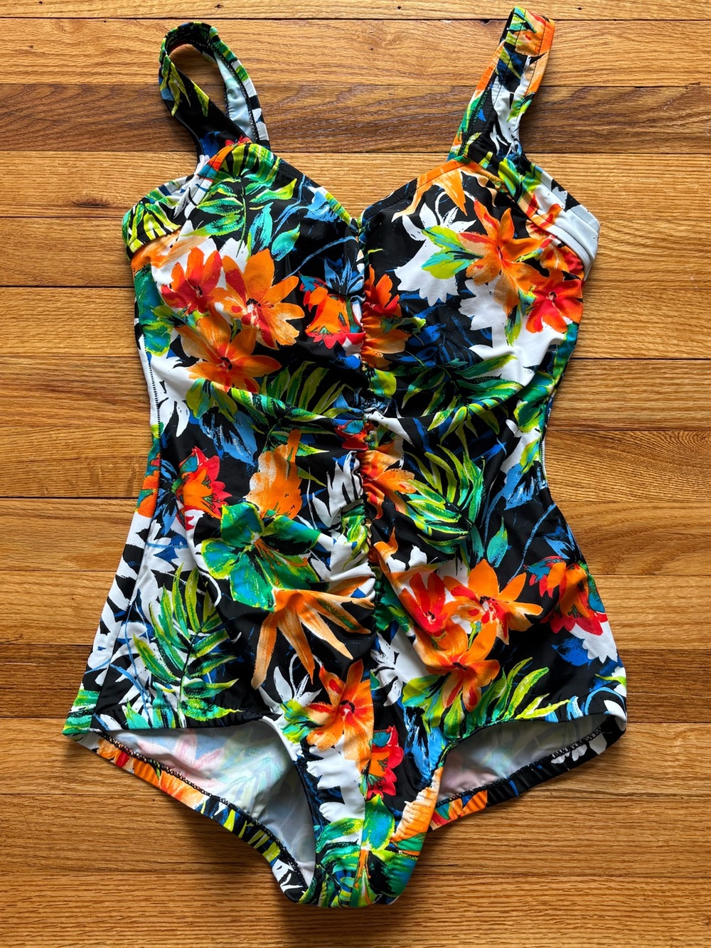 Maxine of Hollywood One Piece Bathing Suit Size 14
